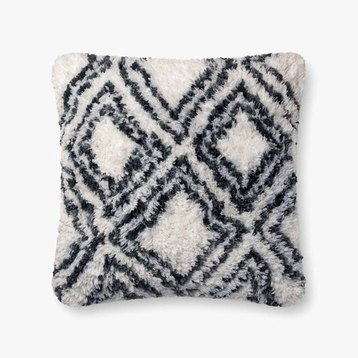 Loloi Exclusive - Black Diamond Shear 22" (Final Sale)