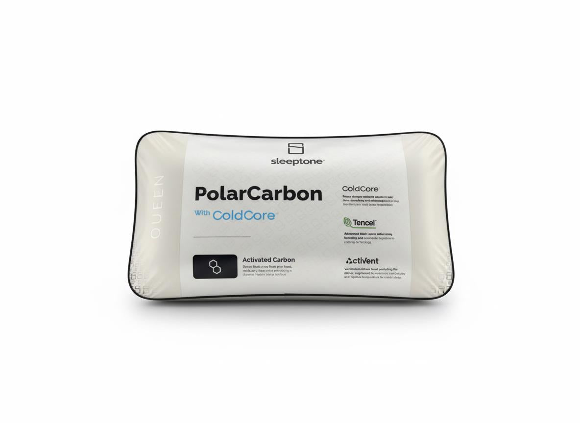 PolarCarbon Memory Foam Pillow